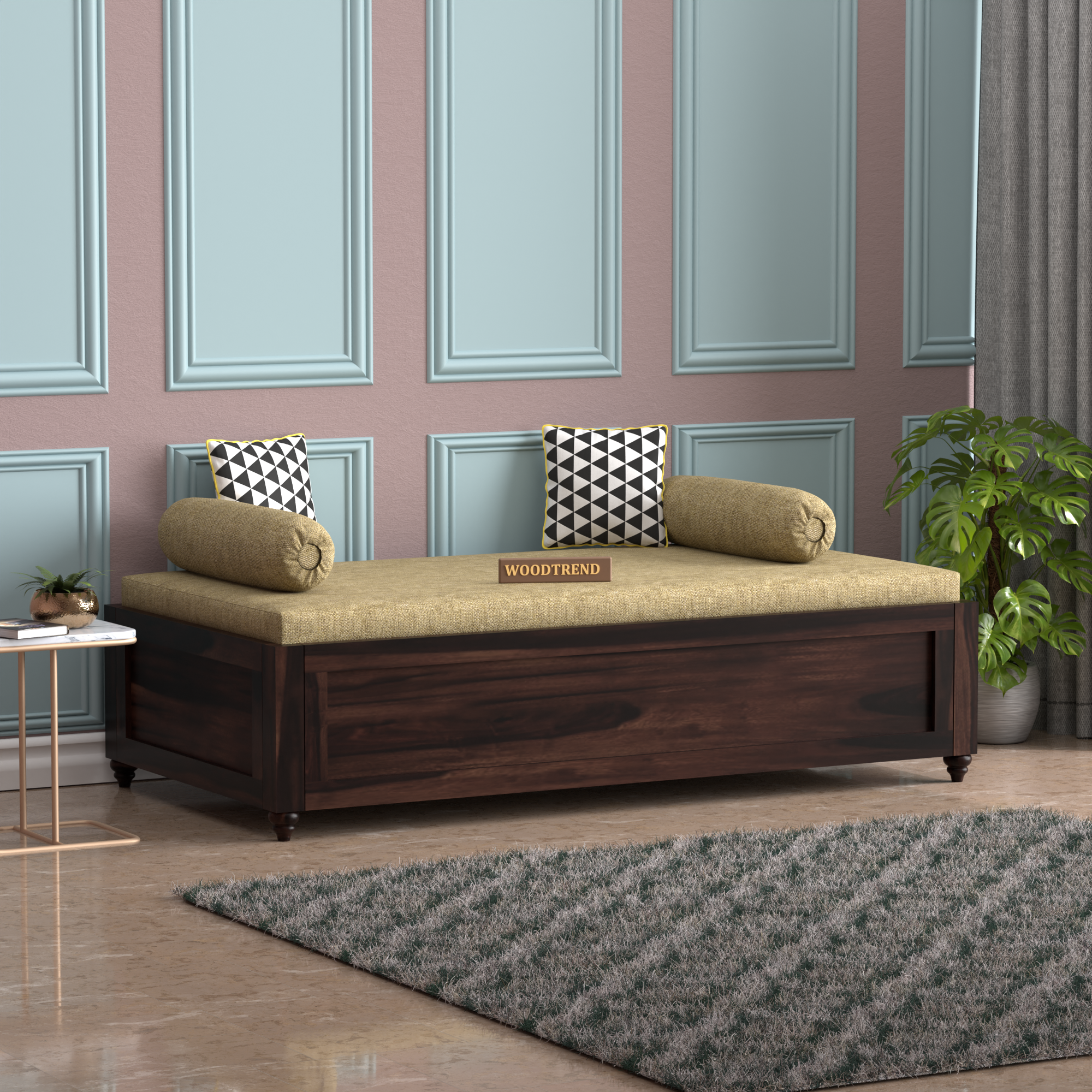 Single Diwan Bed With Storage