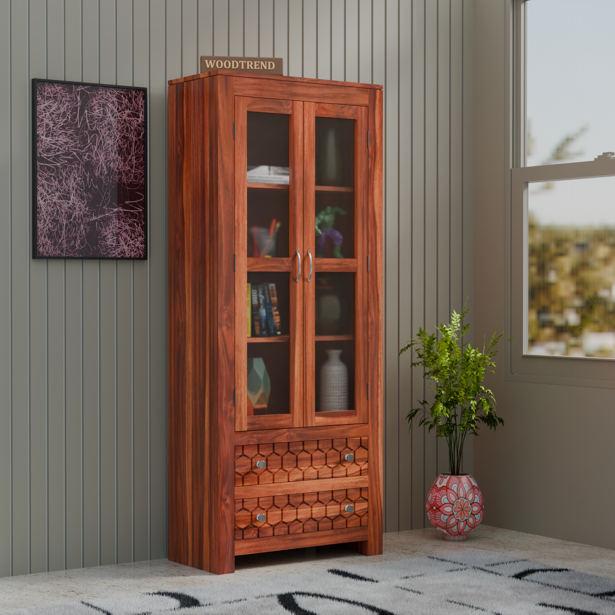 Woodtrend Kitchen Crockery Cabinet