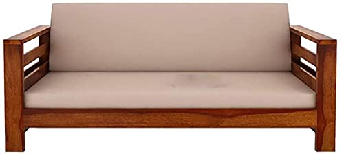 Woodtrend 5 Seater Sofa Set | Honey Finish