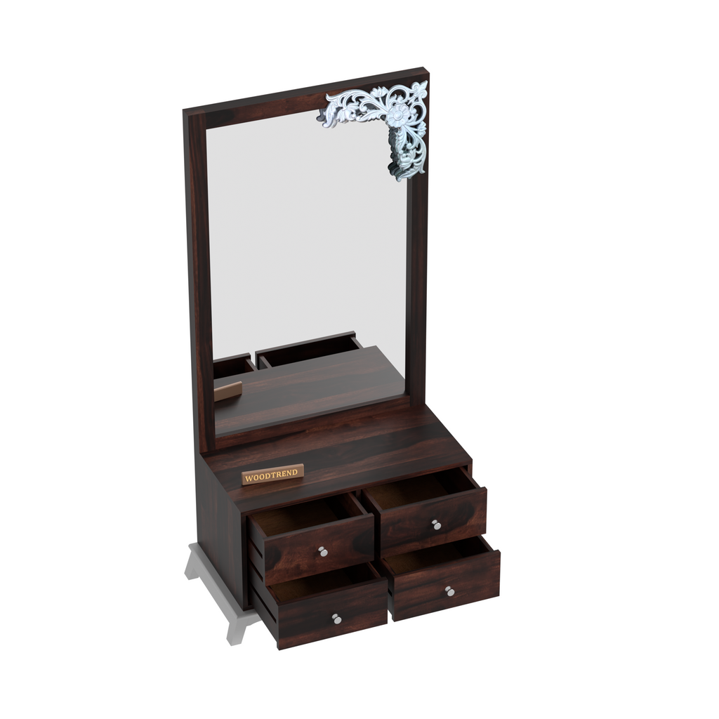 Woodtrend Sheesham Wood Dressing Table with four drawers
