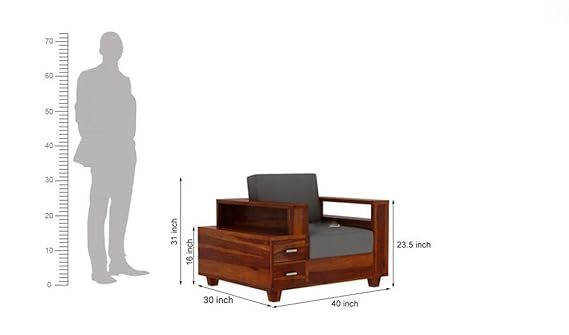 Woodtrend 5 Seater Sofa Set