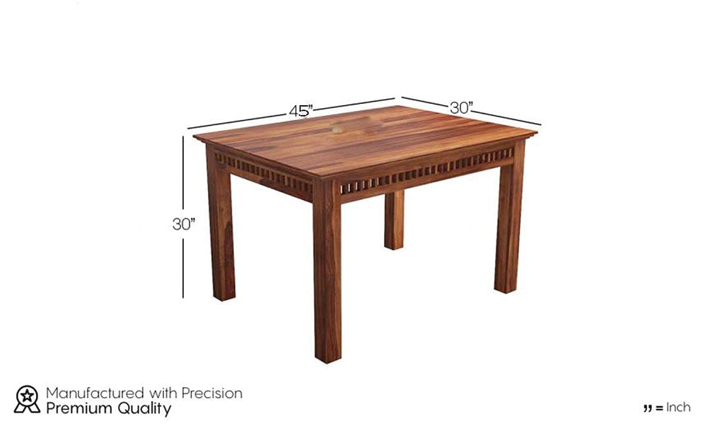 Woodtrend Dining Table 4 Seater with Chairs