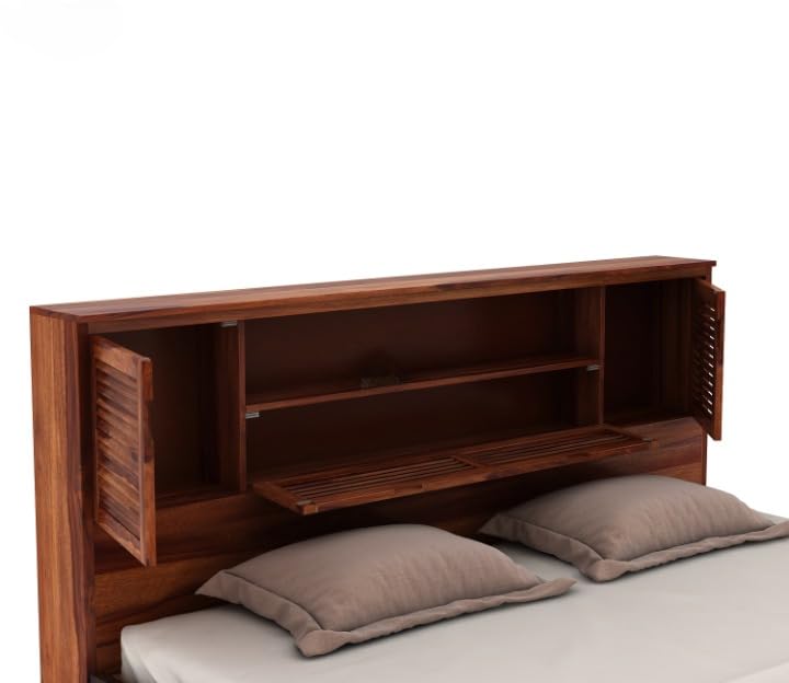 WOODTREND King Size Bed with 4-Drawer