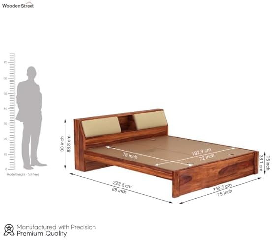 WOODTREND King Size Bed