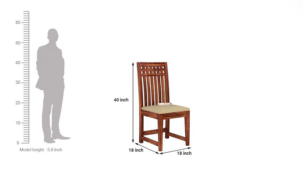 Woodtrend Dining Table 4 Seater with Chairs