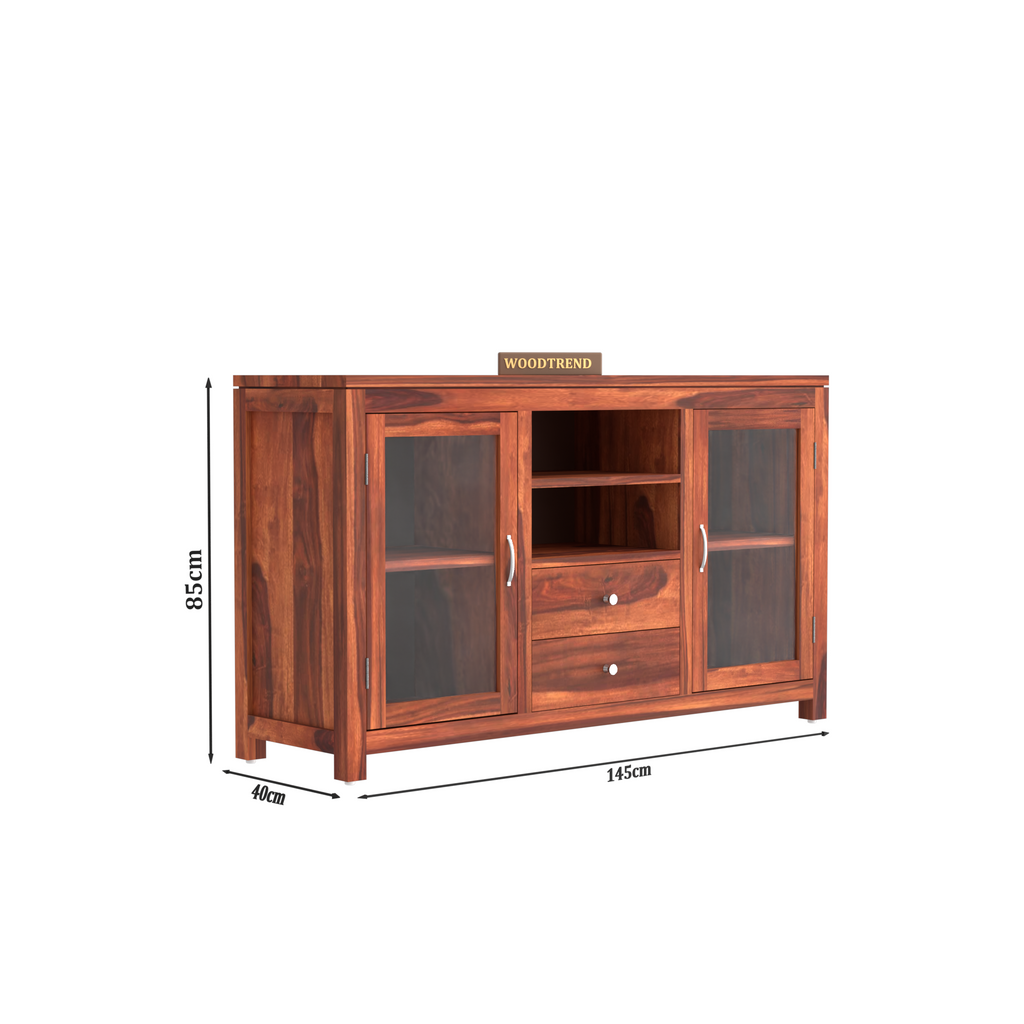 Woodtrend sideboard cabinet Glass Door
