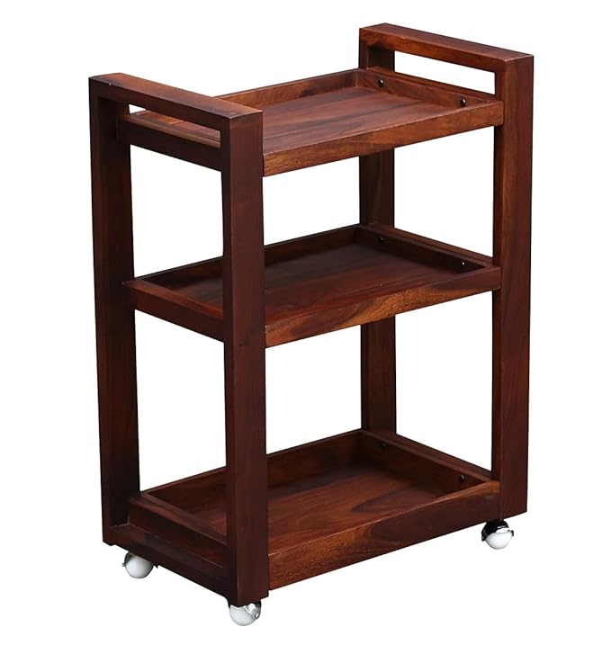 Woodtrend Bar Serving Service Trolley