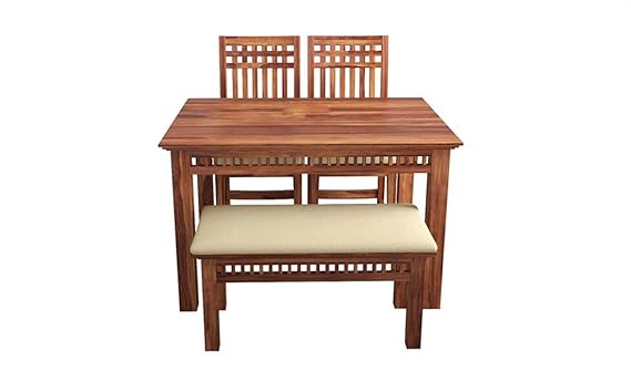 Woodtrend Dining Table 4 Seater with Chairs