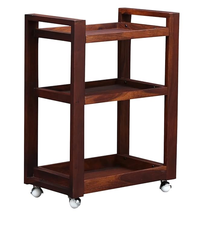 Woodtrend Bar Serving Service Trolley