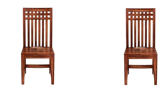 Woodtrend Solid Wood Dining Chair Set of 2