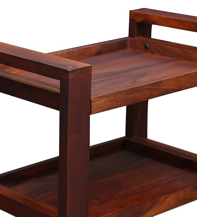 Woodtrend Bar Serving Service Trolley