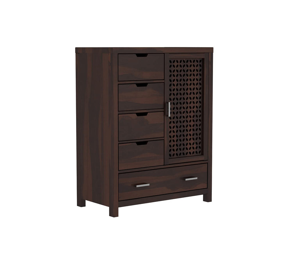 Woodtrend 5 Drawer Chest Honey Finish
