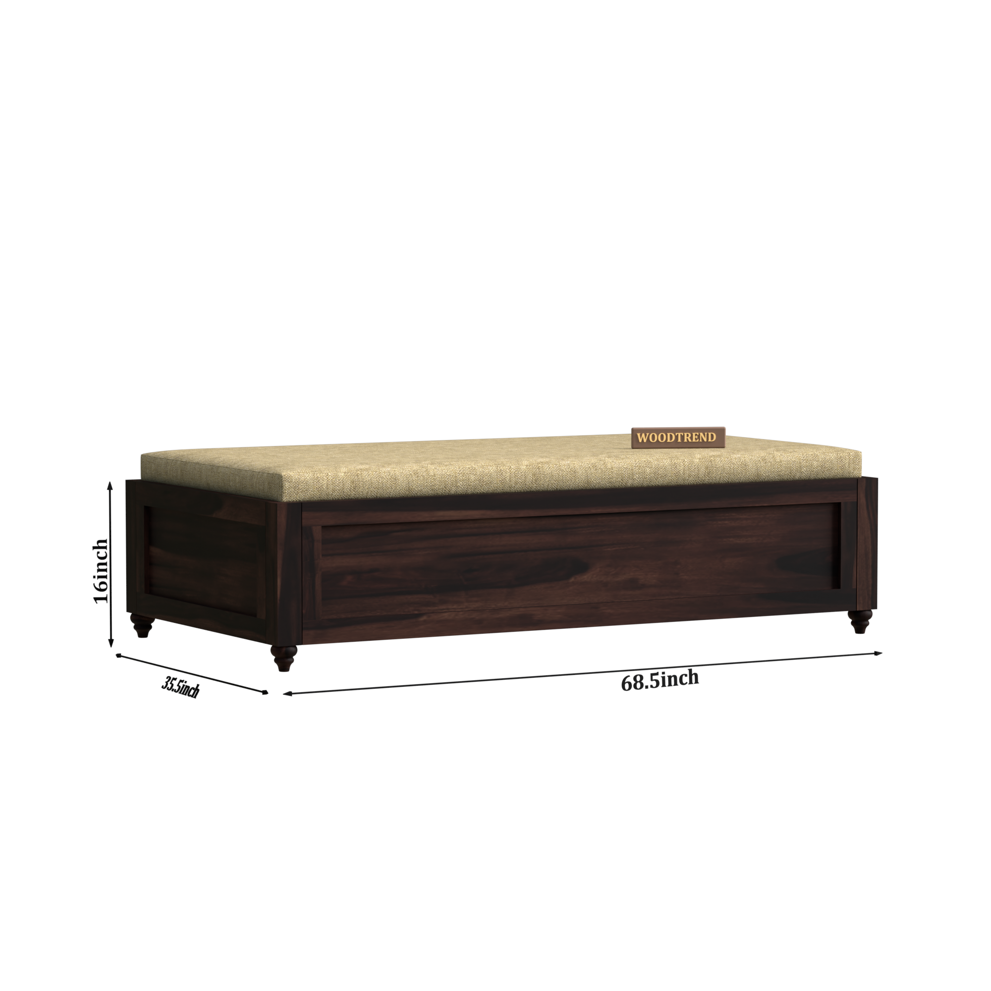 Single Diwan Bed With Storage