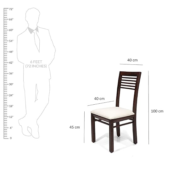 Woodtrend Sheesham Wood Dining Chairs | Set of 2