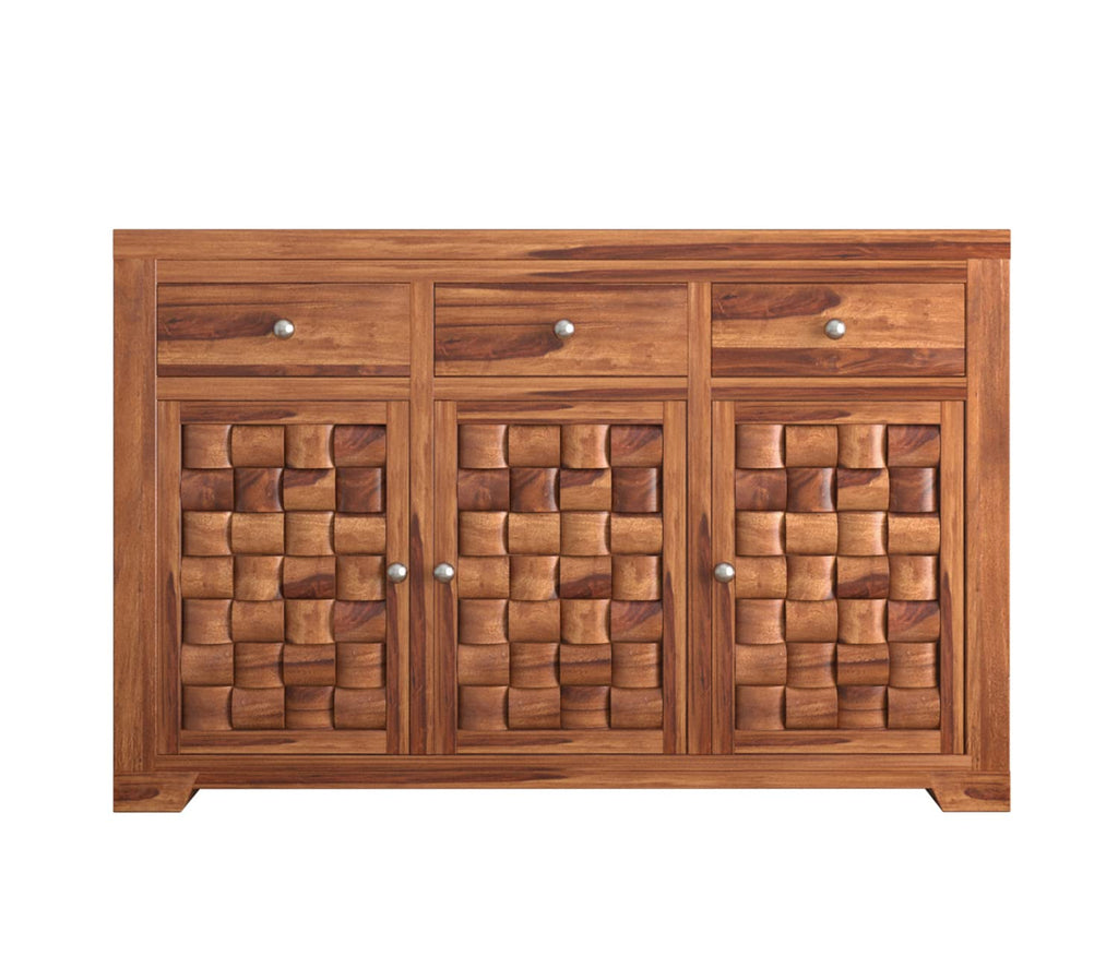 Sideboard Cabinet 3 Drawers for Home Living Room