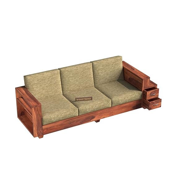 WOODTREND 3 Seater Sofa Set with 2 Drawer