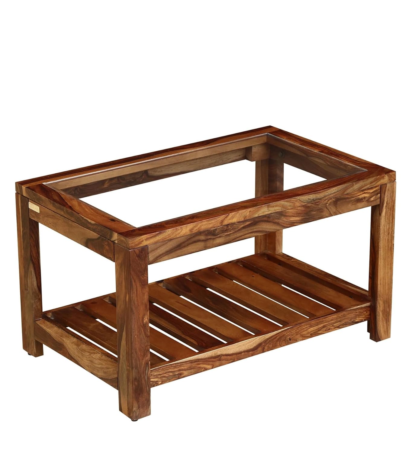 Woodtrend Sheesham Wooden Coffee Table For Living Room
