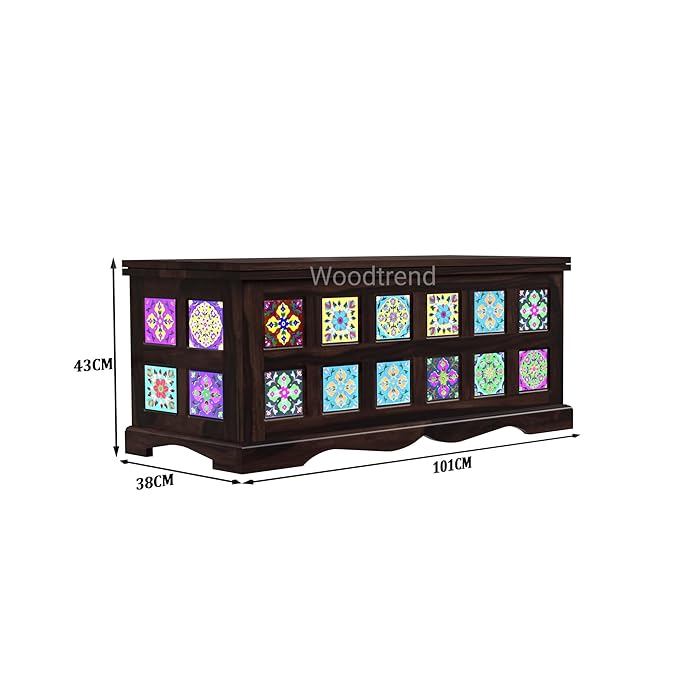 WOODTREND Wooden Coffee Table - 3 Years Warranty