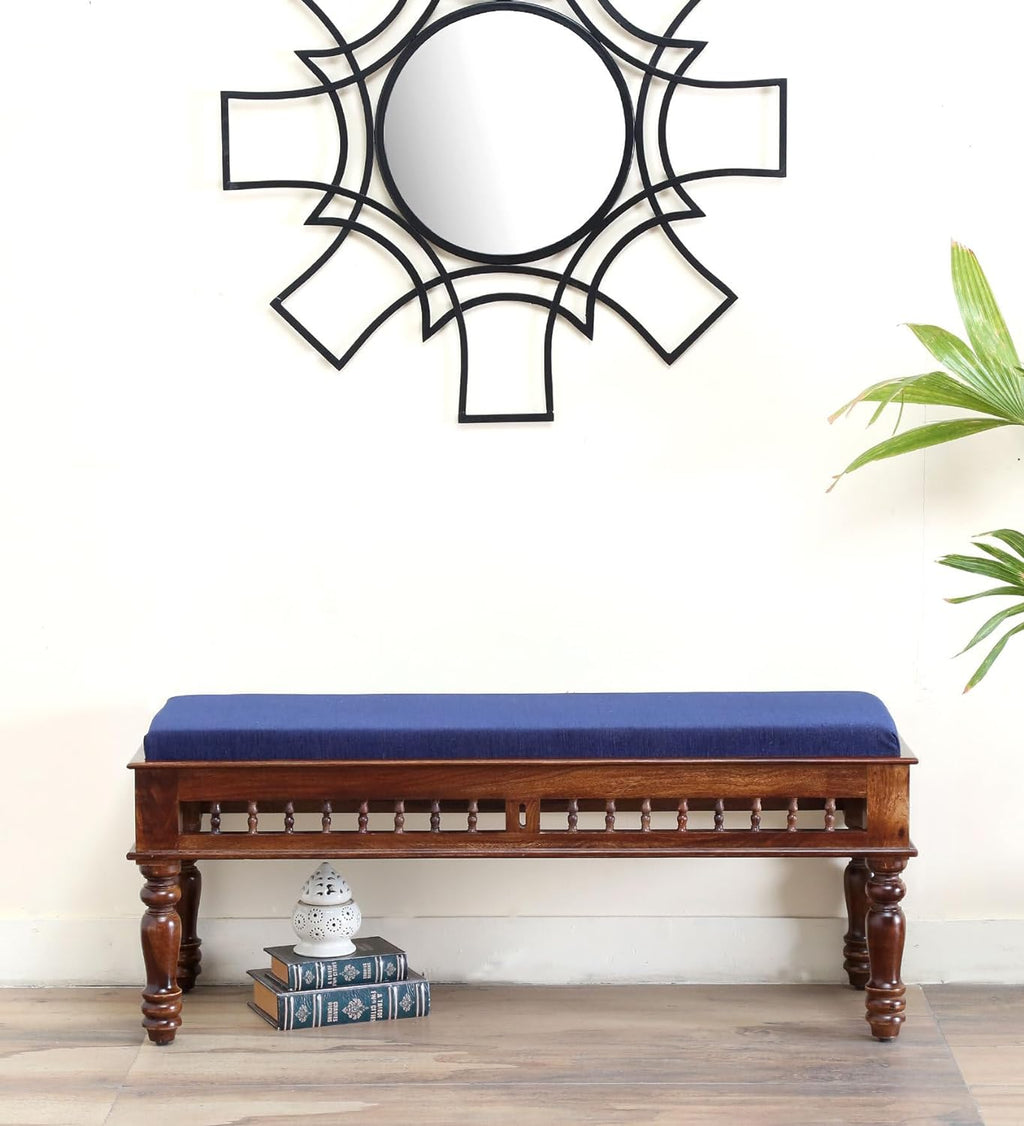 Woodtrend Sitting Bench for Home Furniture with Rustic Teak