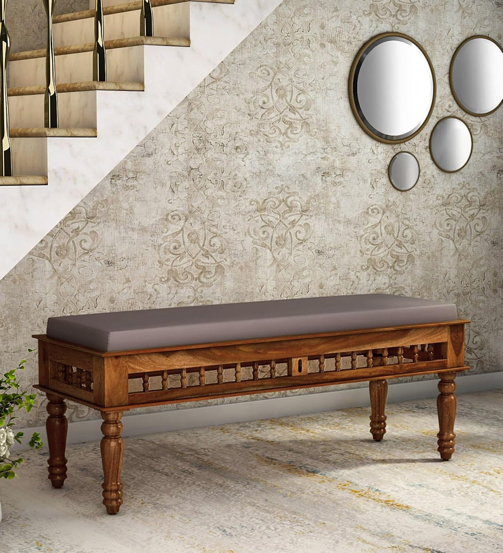 Sheesham Wooden sitting bench