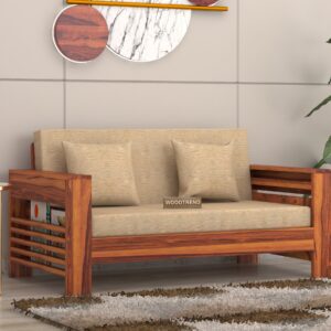 Wood Sofa Set 2 Seater