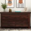 Woodtrend 7 Drawer Chest in Walnut Finish