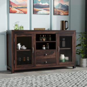 Sideboard Cabinet in walnut finish